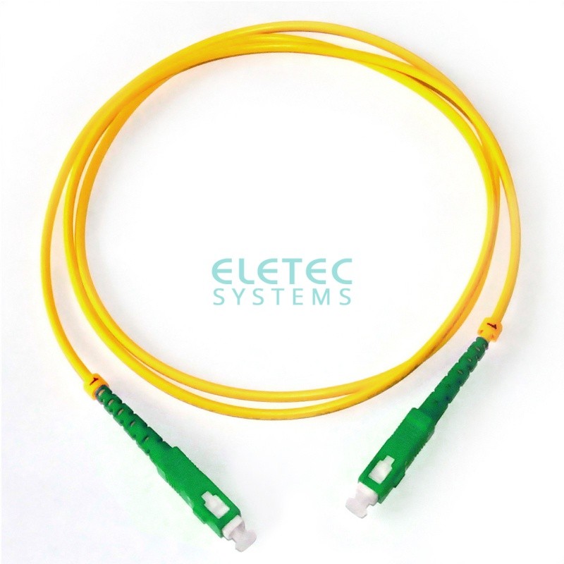Патч-корд simplex SM SC/APC-SC/APC,3.0 мм 9/125 LSZH, 1м Патч-корд simplex SM SC/APC-SC/APC,3.0 мм 9/125 LSZH, 1м