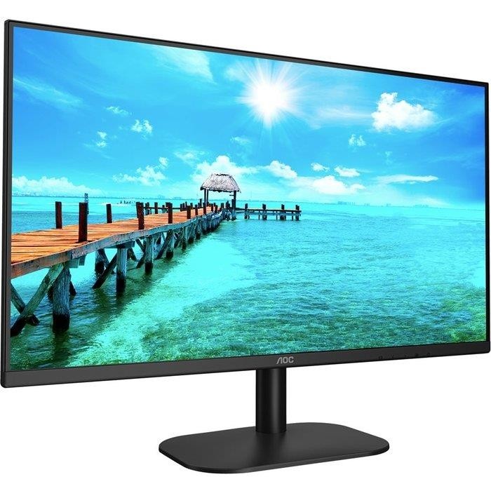 LCD AOC 27" 27B2AM черный {VA 1920x180 75hz 4ms 178/178 250cd 4000:1 8bit(6bit+FRC) D-Sub HDMI1.4 AudioOut VESA}
